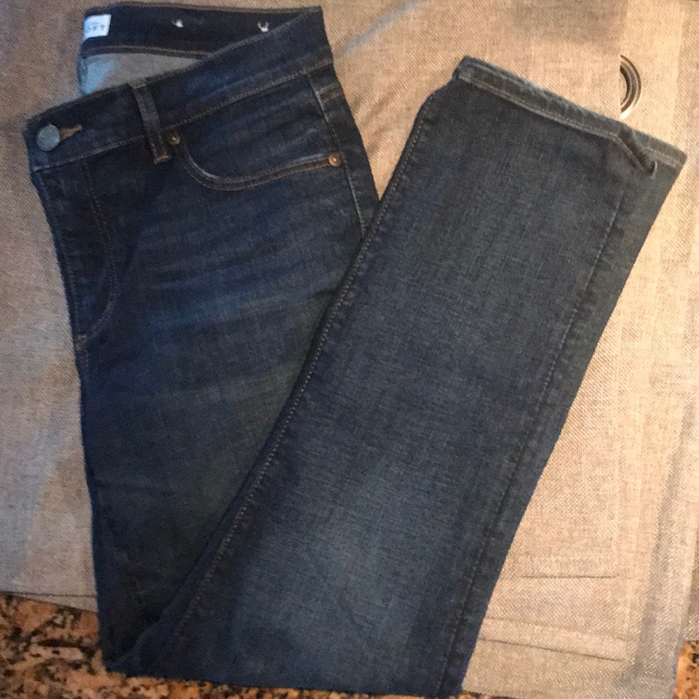Loft crop jeans size 6